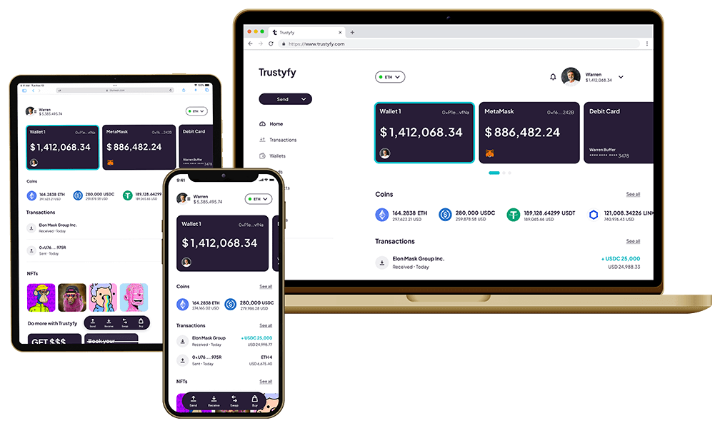 Trustyfy works on all platforms