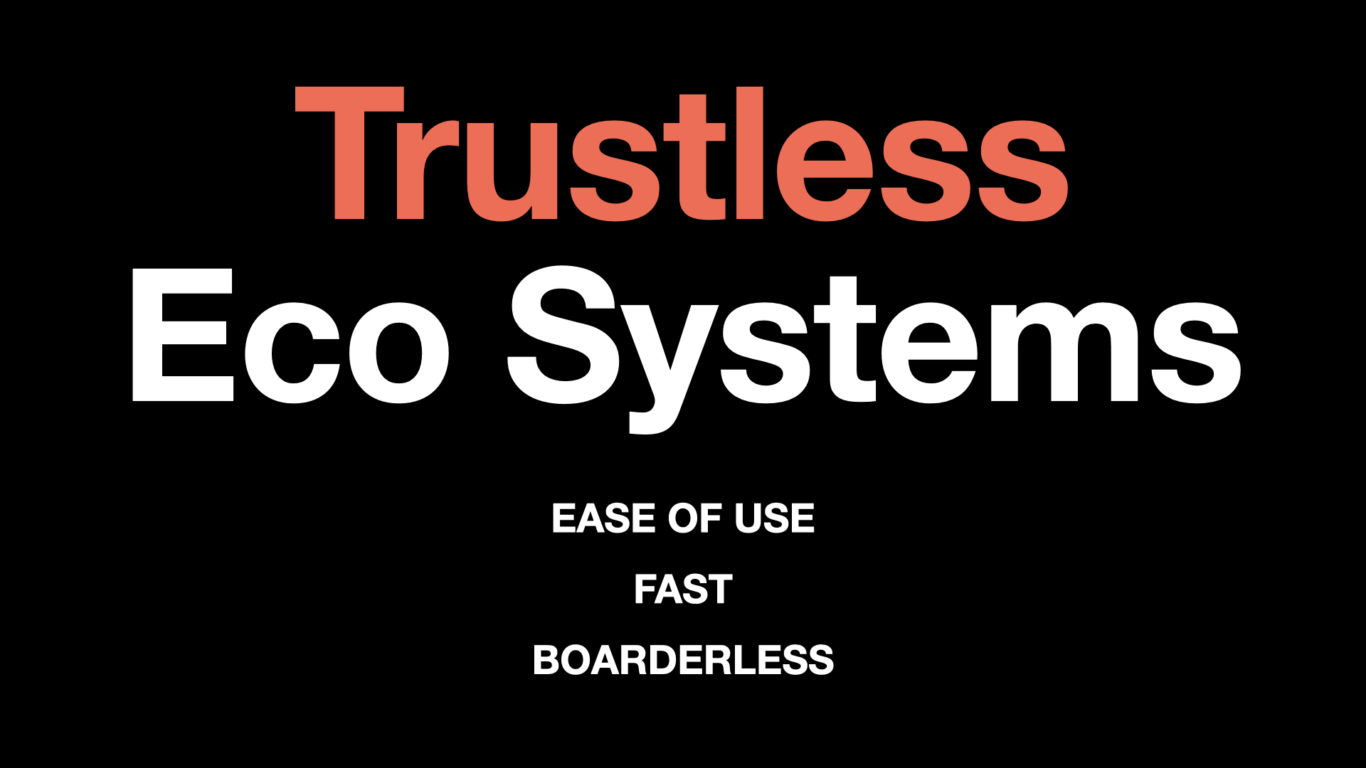 Decentralized Wealth Trustless systems
