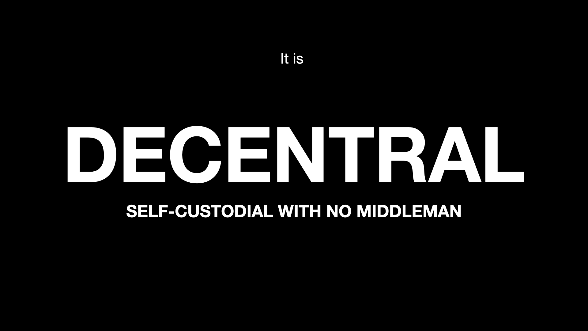 Trustyfy Is Decentral