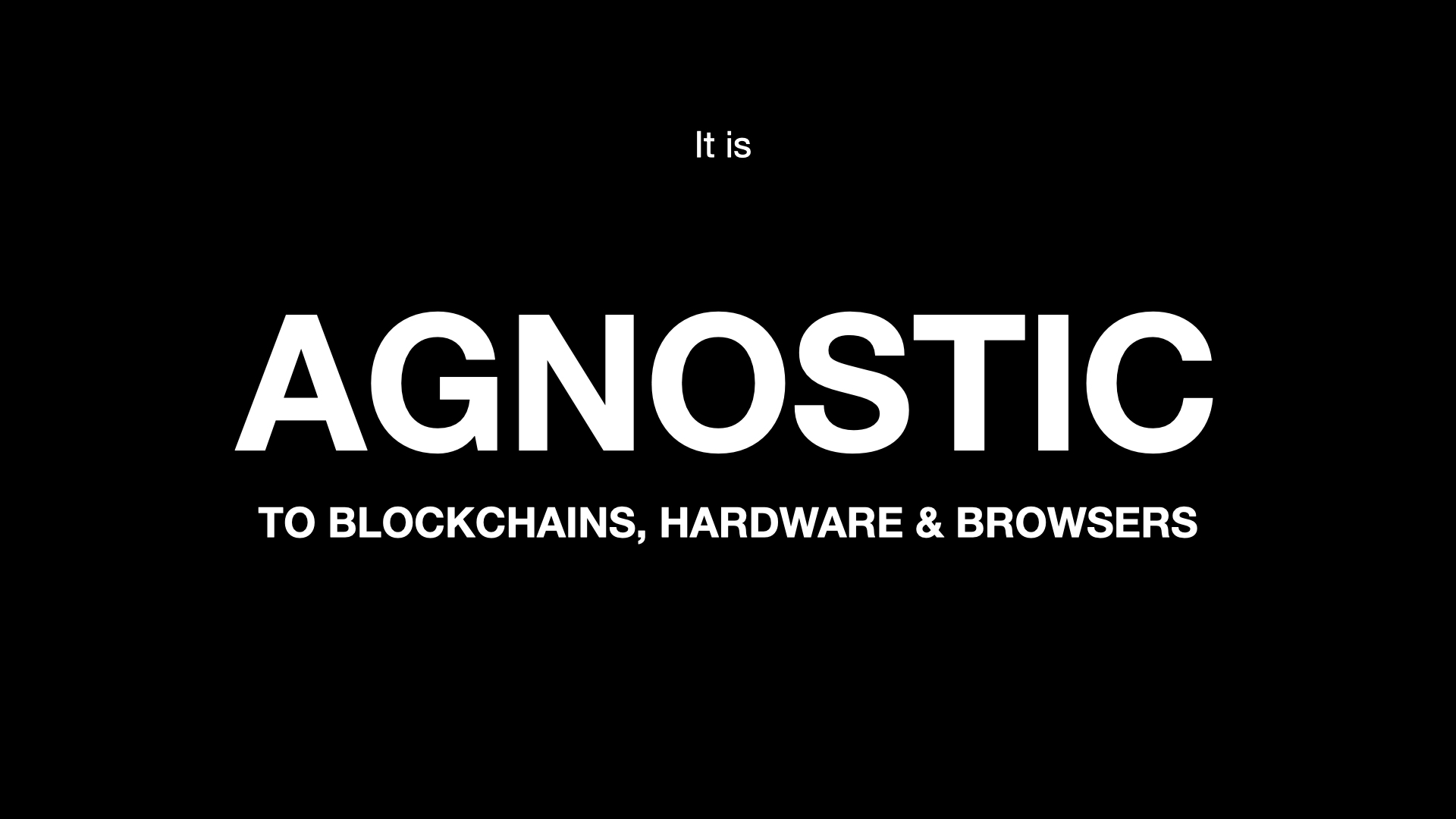 Trustyfy Is Agnostic